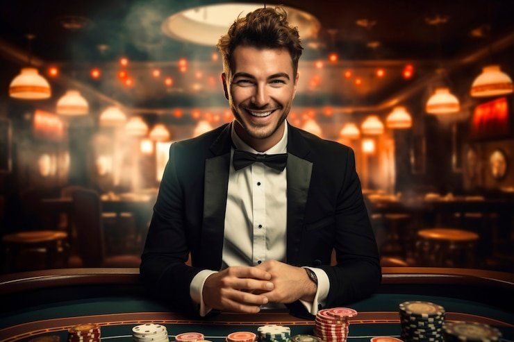 Tampilan permainan Bonanza Gold di platform winwin4d dengan grid simbol dan tombol kontrol yang jelas